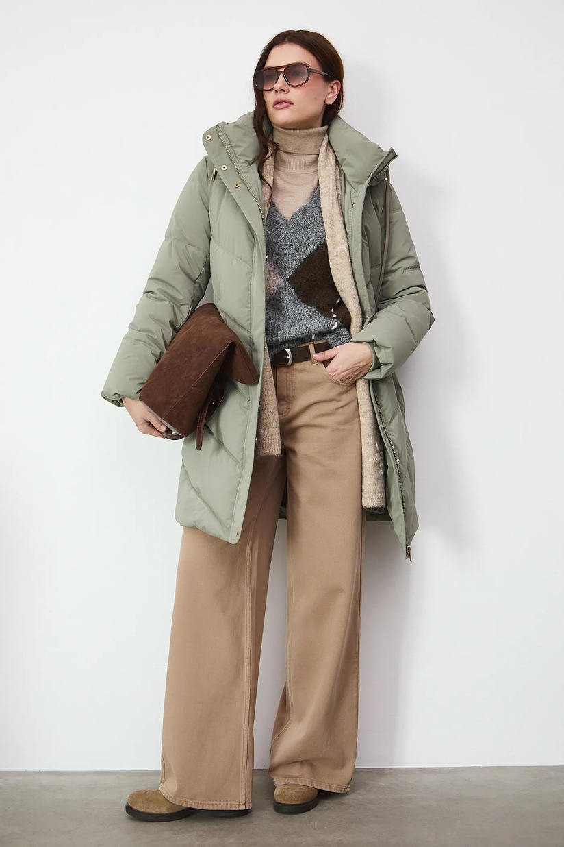 Płaszcz damski z ociepleniem DuPont Sorona Radzka x Medicine kolor