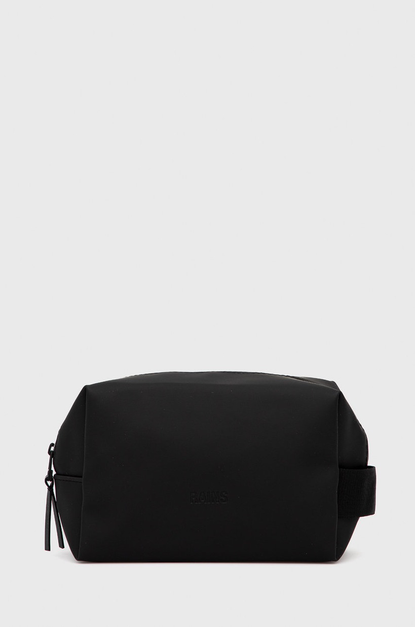 Rains toiletry bag 15590 Wash Bag Large black color at PRM US