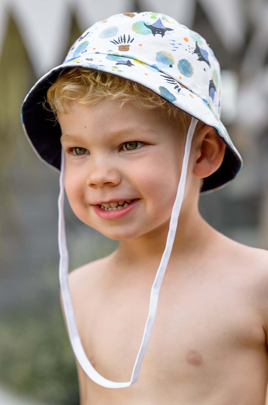 United Colors of Benetton cappello a doppia faccia in cotone per bambini acquista su Answear ANSWEAR