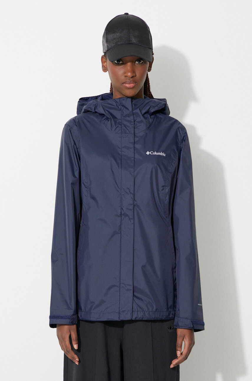 Navy blue columbia jacket womens best sale
