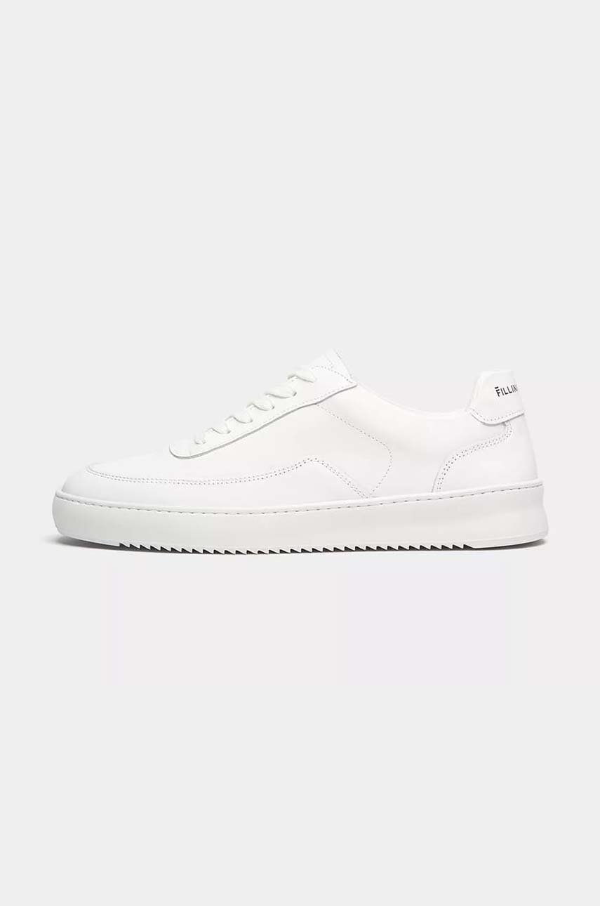 Filling Pieces leather sneakers Light Plain Court All White PRM EU
