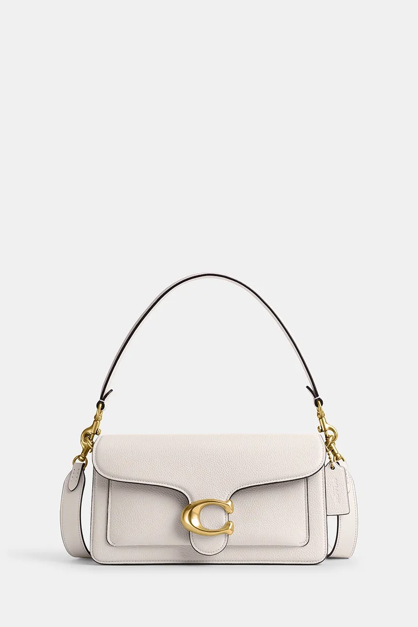 Coach geantă crossbody pentru femei, din piele Tabby 26 bej CH857