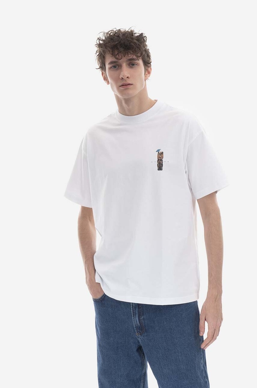 STAMPD cotton t-shirt Skeleton Garment Dye Relaxed Tee V2