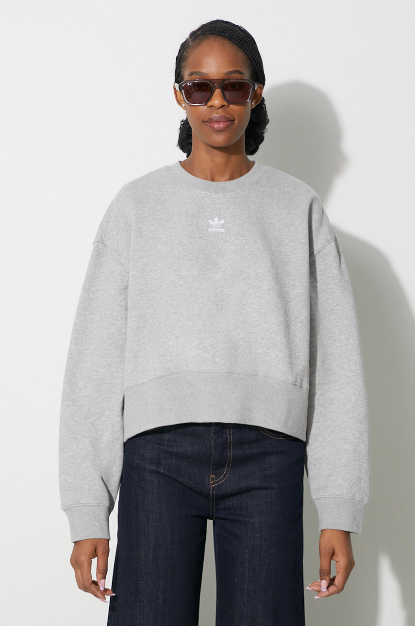 Adidas cotton sweatshirt discount