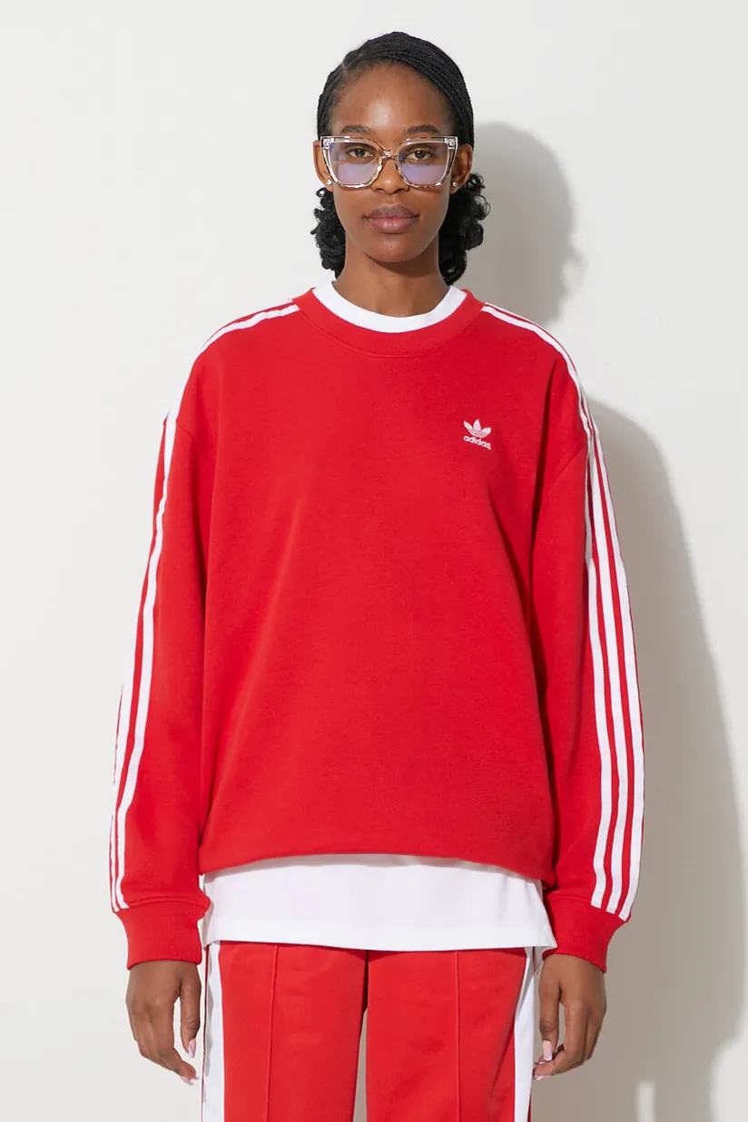 adidas Originals cotton sweatshirt Trefoil Crew Sweatshirt PRM EU