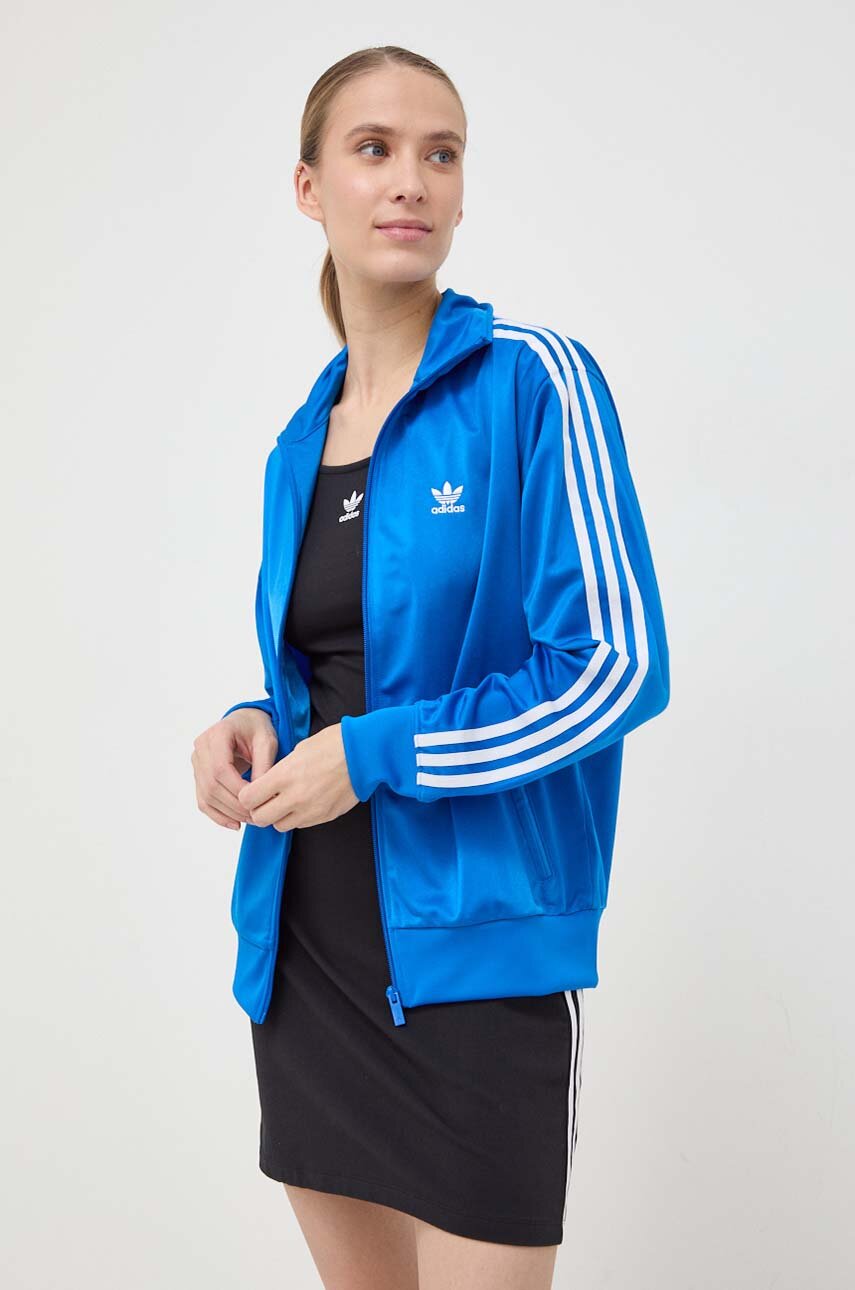 adidas Originals Mikina GD2372 barva modra ANSWEAR.cz