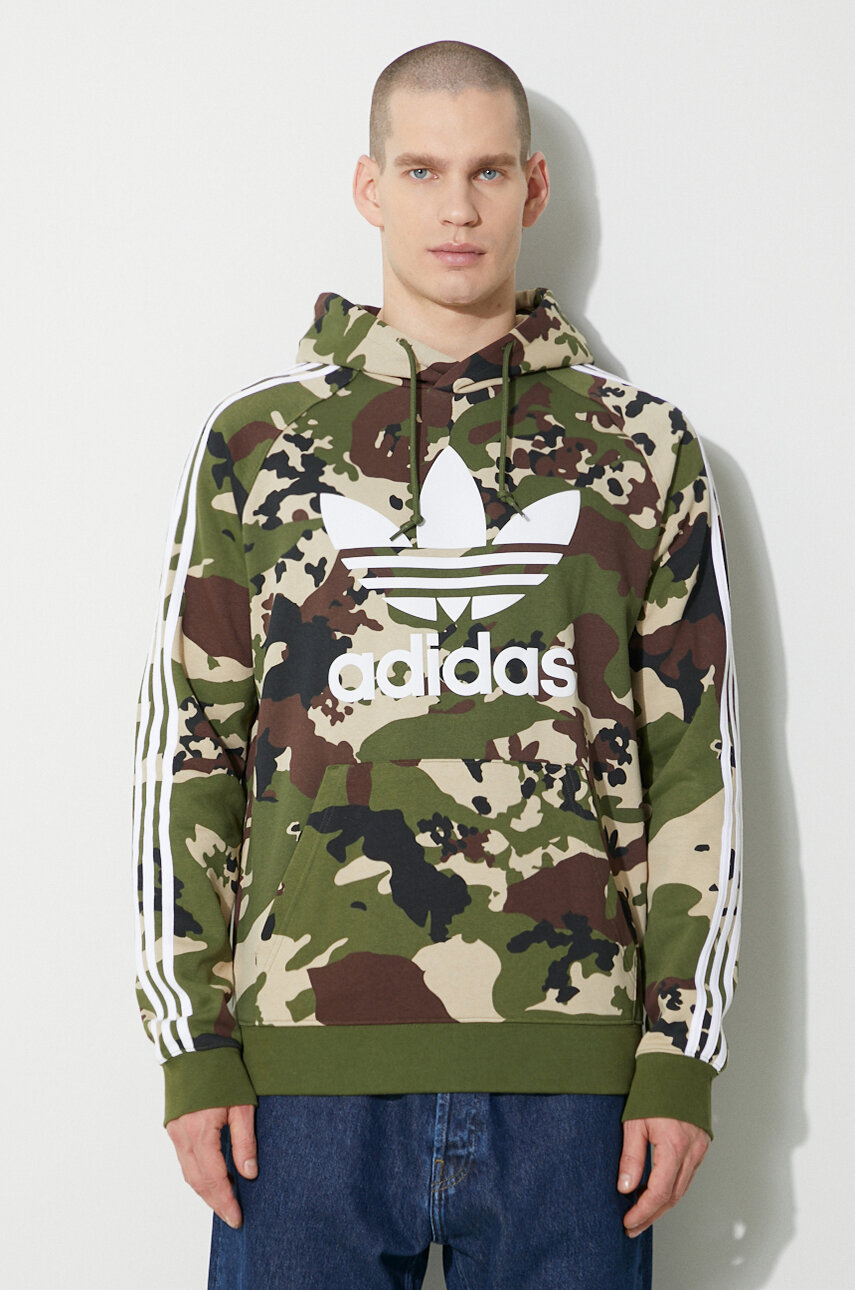 adidas Originals sweatshirt men s green color at PRM US
