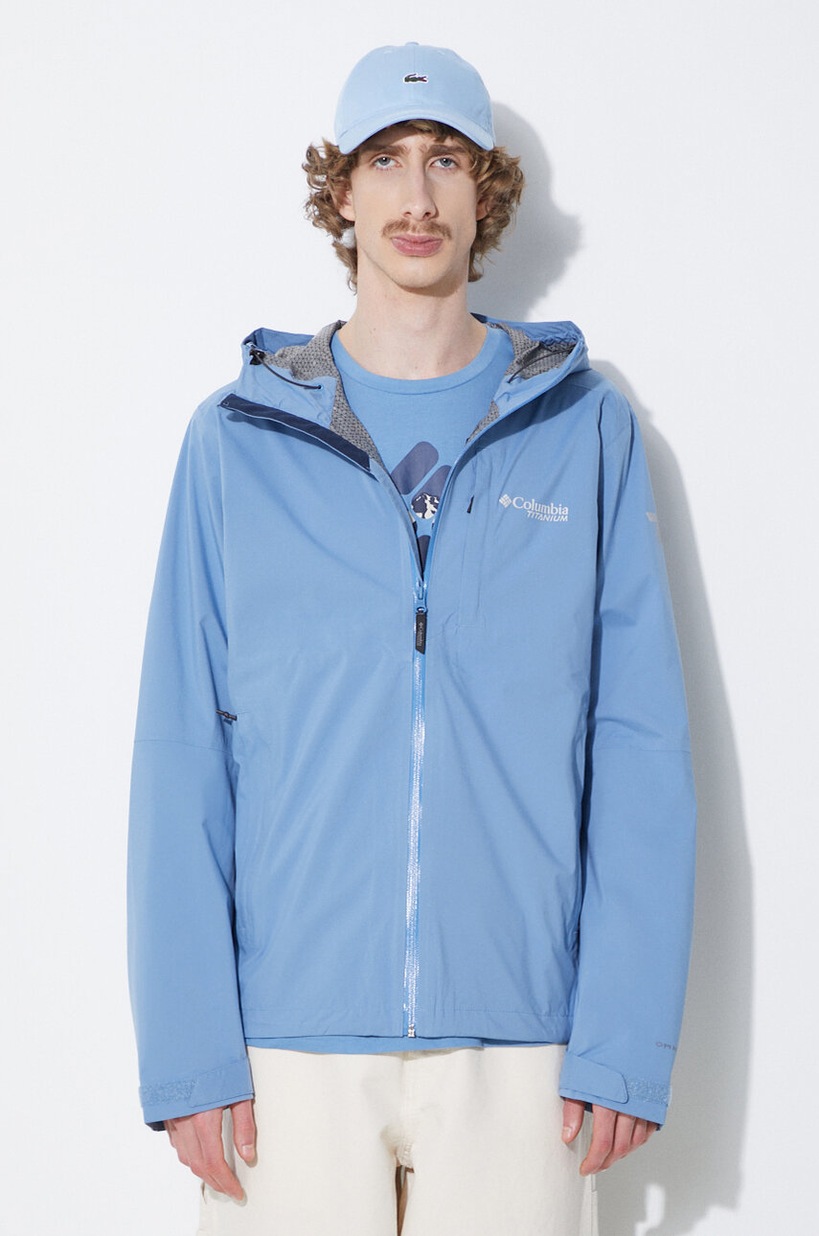 Columbia outdoor jacket Watertight II blue color at PRM US
