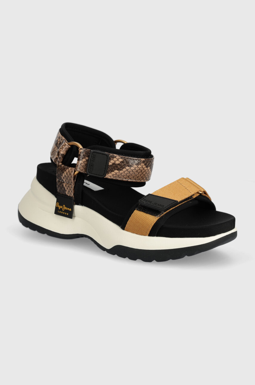 Pepe Jeans Sandaly Ella Nari barva erna ANSWEAR.cz