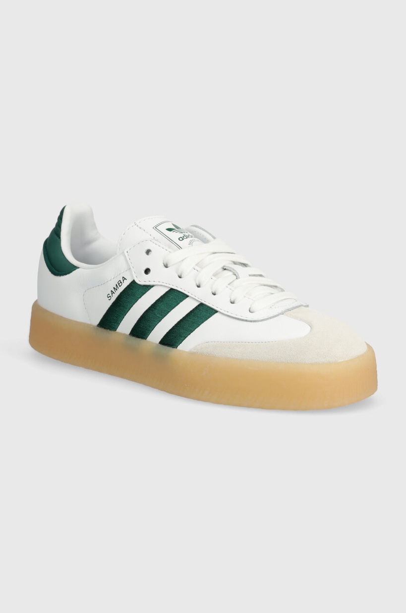 adidas gazelle silver green womens adidas Samba OG Collegiate-Green/White for Women JI2724 main image 0