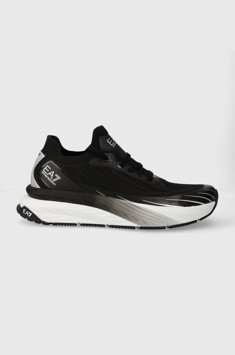 EA7 Emporio Armani sneakers culoarea negru | ANSWEAR.ro