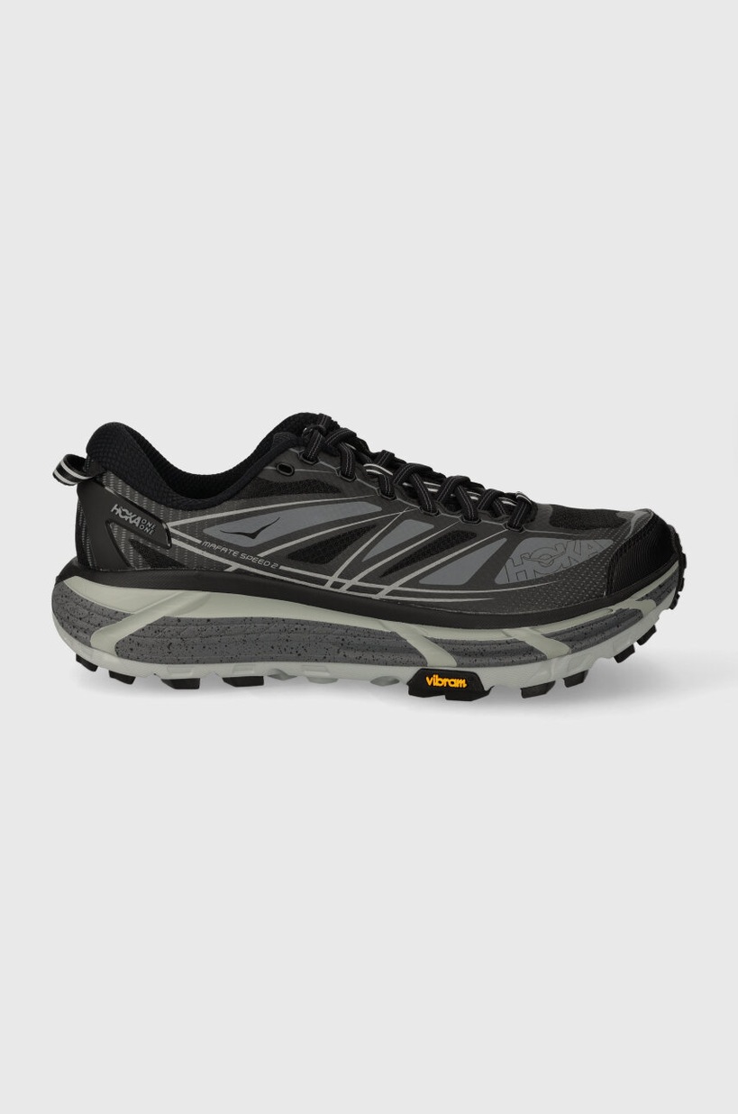 MOKA① Hoka One One Mafate Speed 2 Black Castlerock 1126851 at PRM US