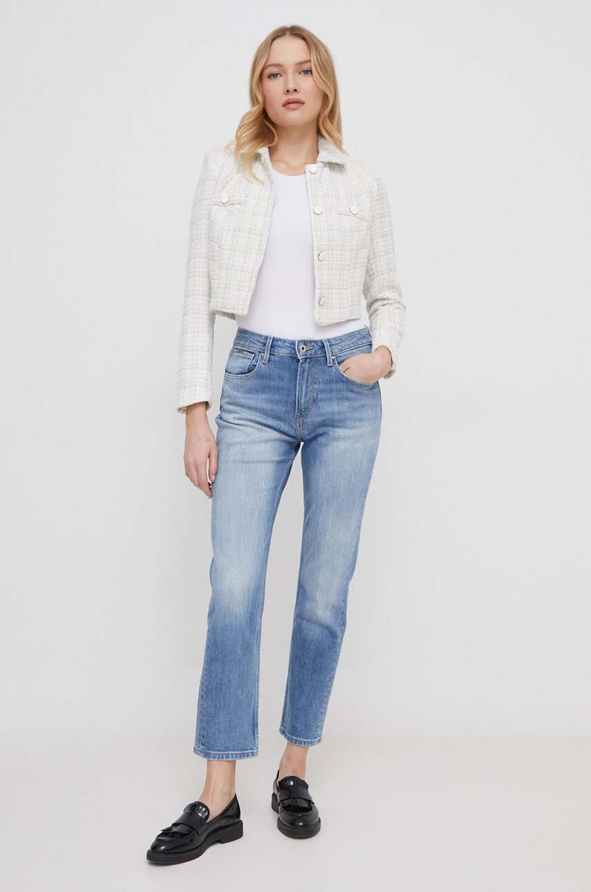 Dua lipa pepe jeans straight leg hotsell