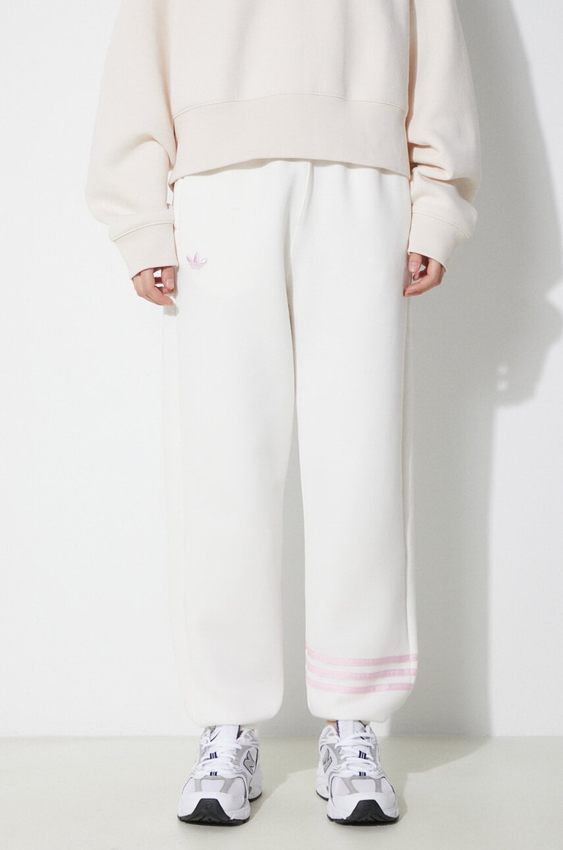 adidas Originals joggers beige color smooth IU2502 at PRM US