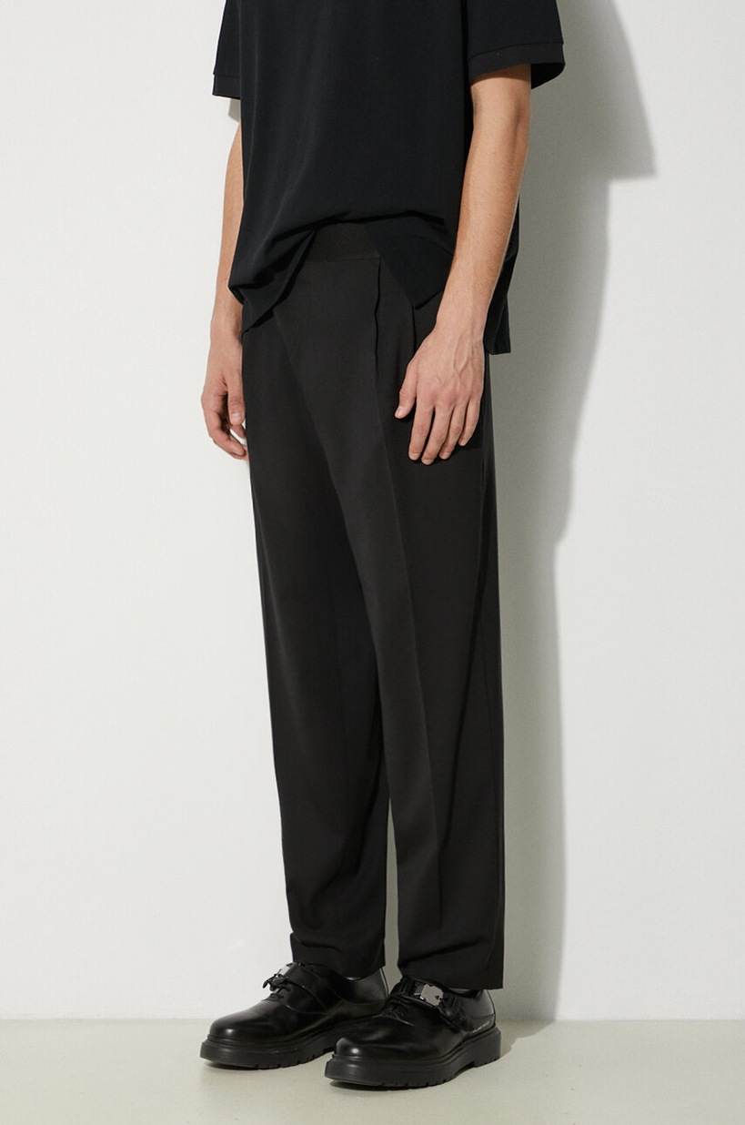 Neil Barrett trousers Fireman Loose Cargo Trousers men's black