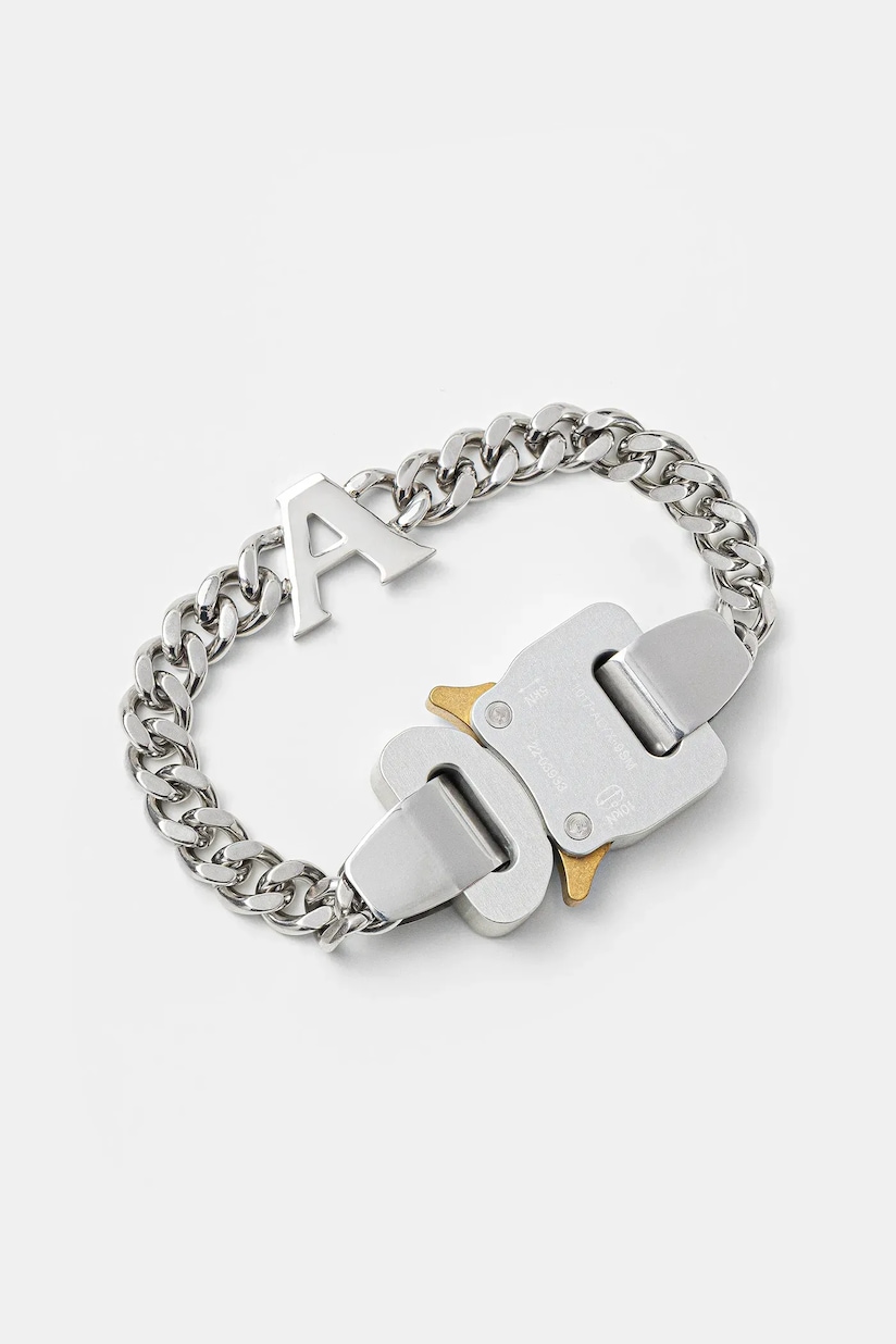 1017 ALYX 9SM bracelet buckle bracelet with charm AAUJW0220OT01 at 1017 ALYX 9SM bracelet buckle bracelet with charm AAUJW0220OT01 at