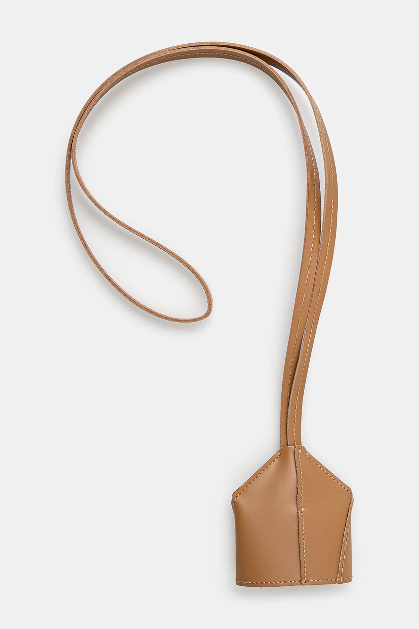 MM6 Maison Margiela leather key ring SA6UA0003.P7183 at PRM US