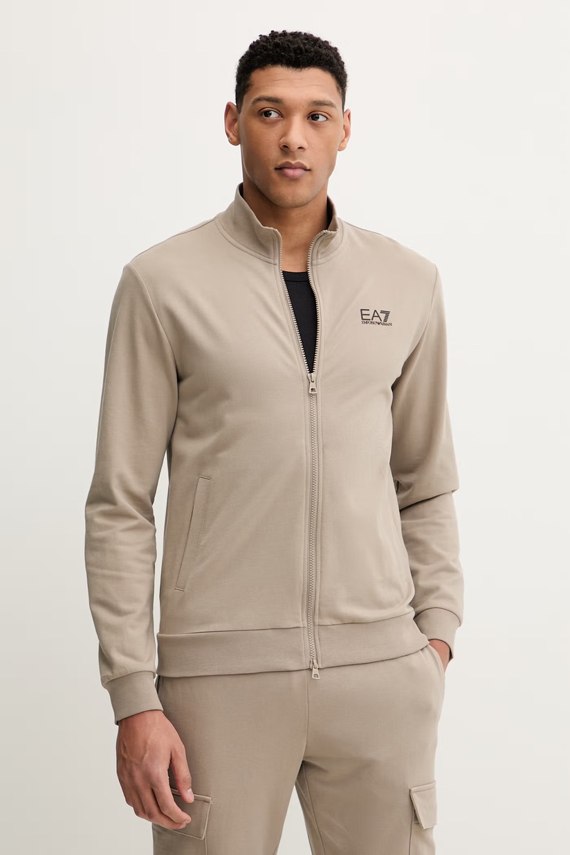 Кофта adidas Originals Boucle цвет зелёный меланж KS5274 | ANSWEAR.ua