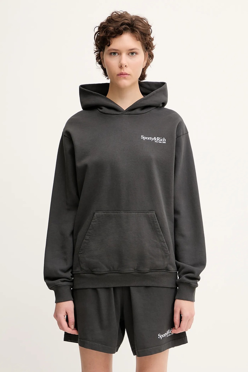 Sporty & Rich cotton sweatshirt Riding Club PRM EU