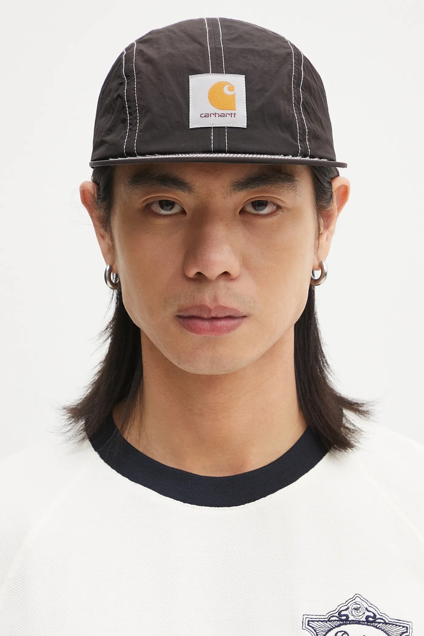Carhartt WIP baseball cap Canby Cap black color smooth I034601 at