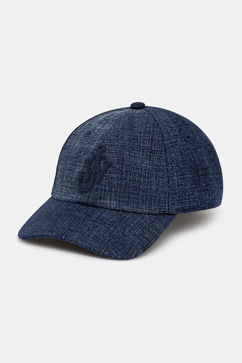A.P.C. baseball cap Casquette Charlie navy blue color at PRM US