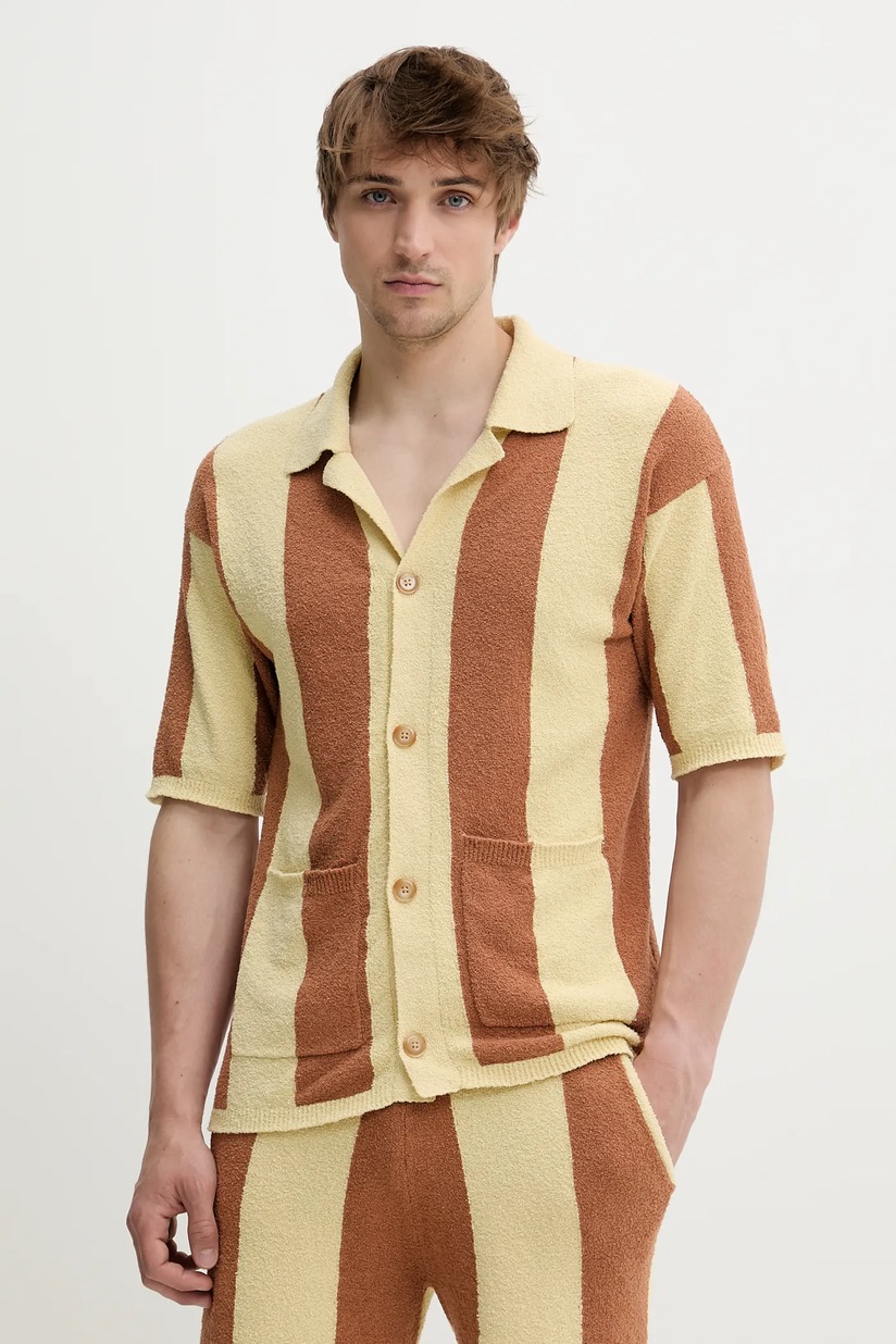 Nanushka silk shirt SEBAS PRM EU