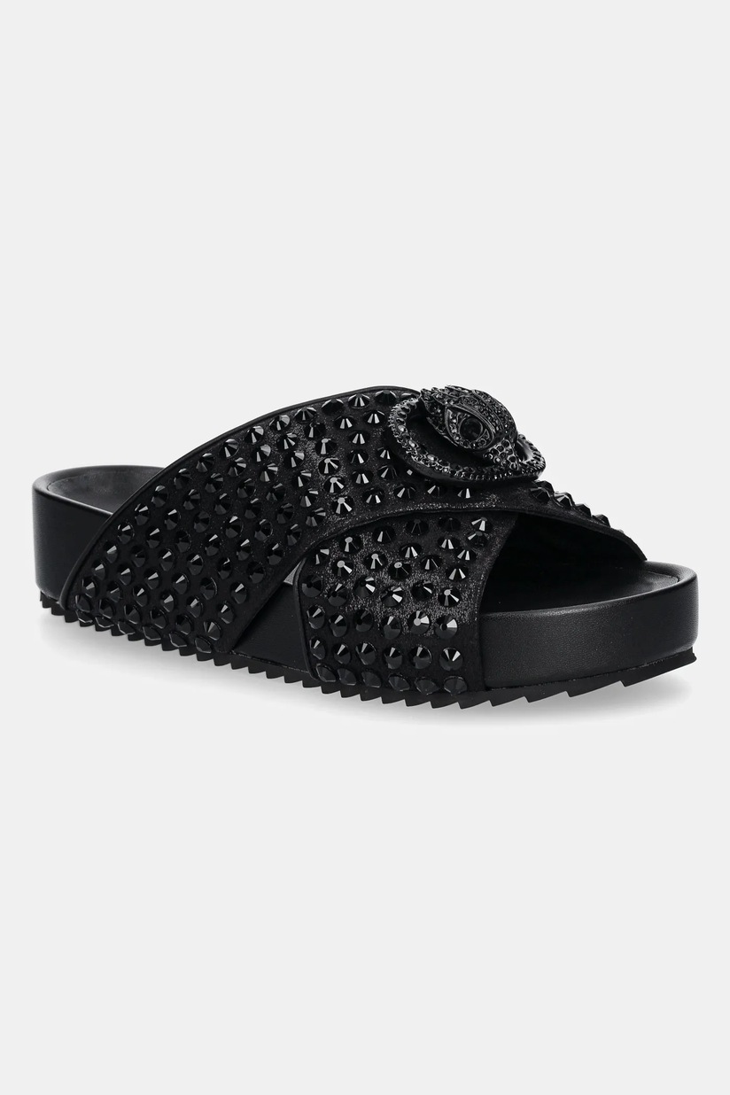 Kurt Geiger London papuci Orson Crystal Sandal femei, culoarea