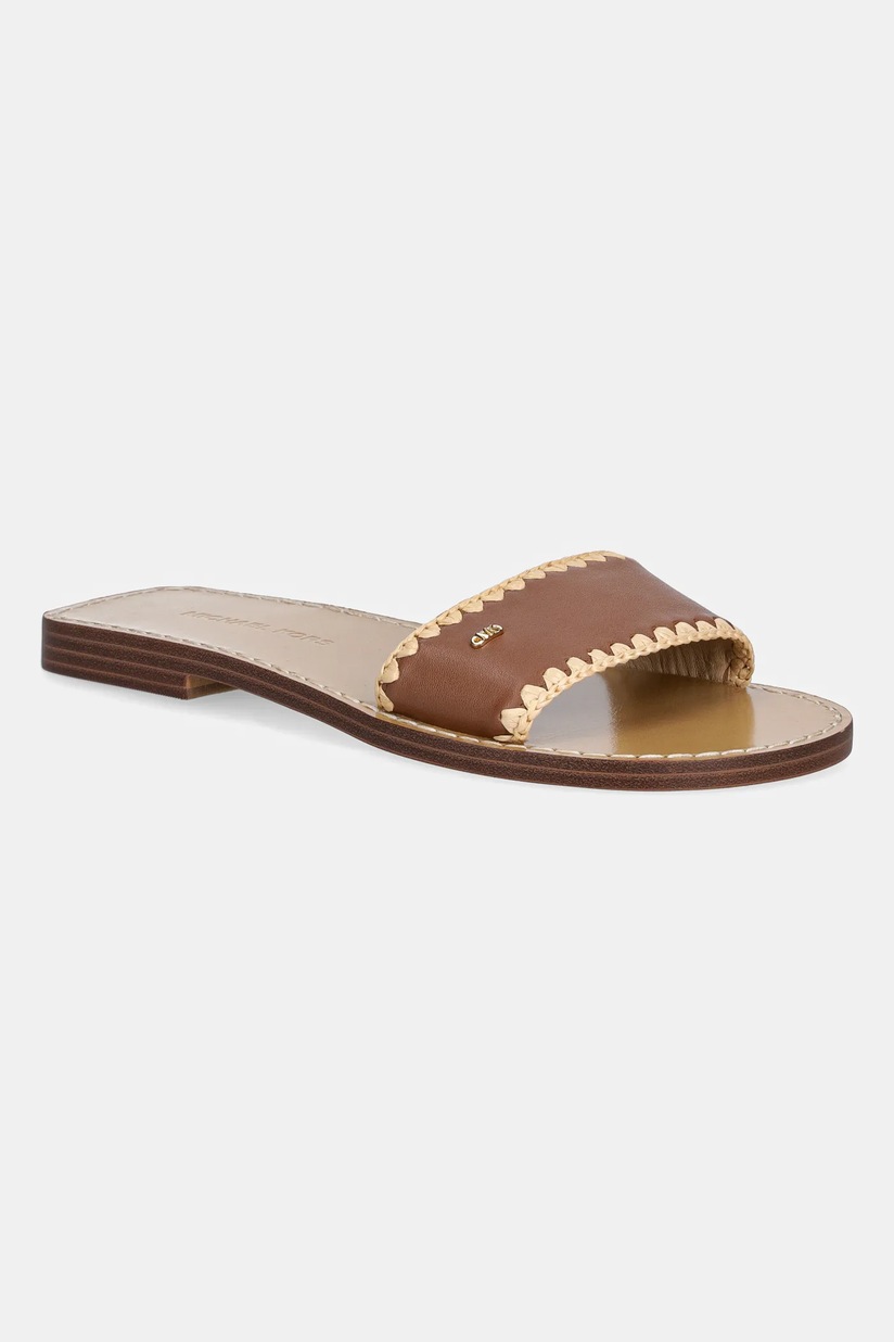 MICHAEL Michael Kors papuci Jaden culoarea maro, 40T5JDFP1B.007