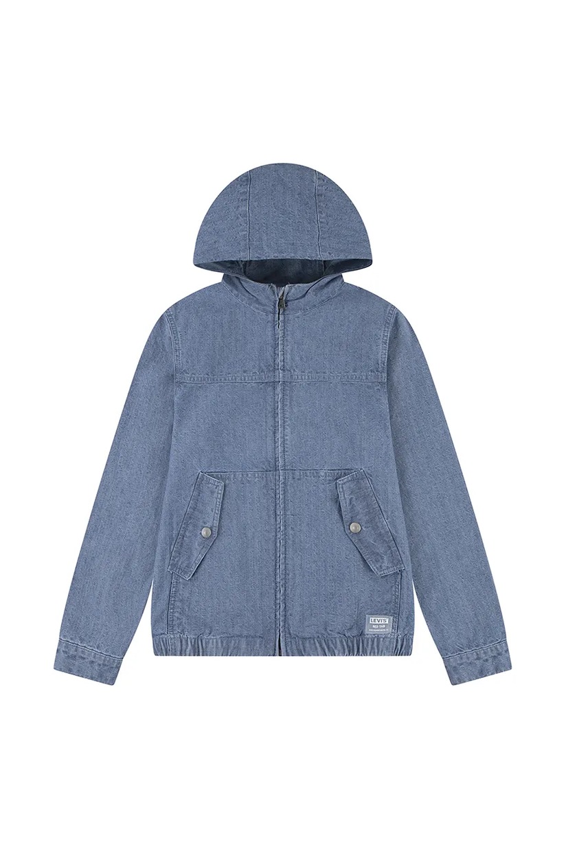 Levi's Kids - Giacca Di Jeans Bambini E Ragazzi, Stile Camionista Vintage Con Collo Sherpa Morbido
