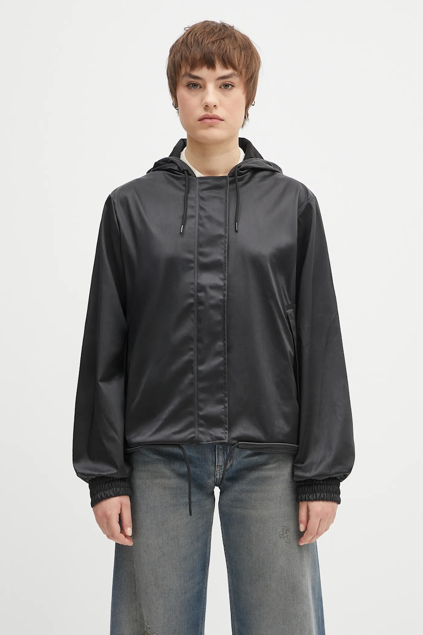 Kenzo jacket Regular Puffer Jacket women's black color Kenzo jacket Regular Puffer Jacket women's black color