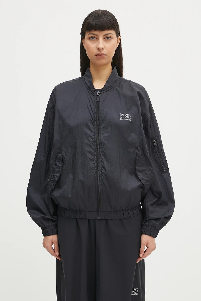 MM6 Maison Margiela down jacket black color S52AM0338.S53057