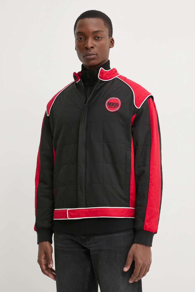 Куртка MM6 Maison Margiela Sportsjacket мужская цвет чёрный зимняя