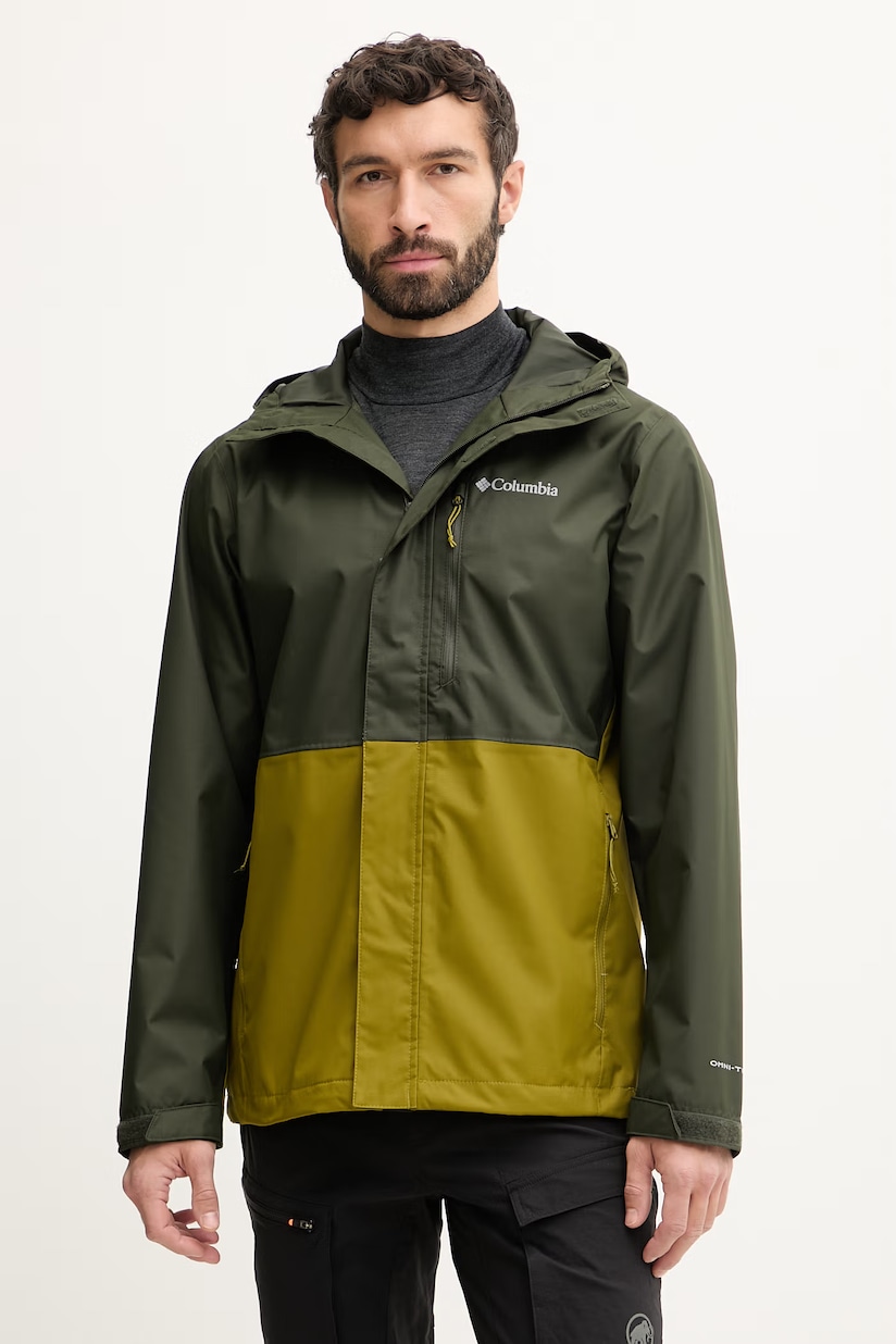 Columbia jacket M Pike Lake II Hooded Ja men's green color 2050931 Columbia jacket M Pike Lake II Hooded Ja men's green color 2050931