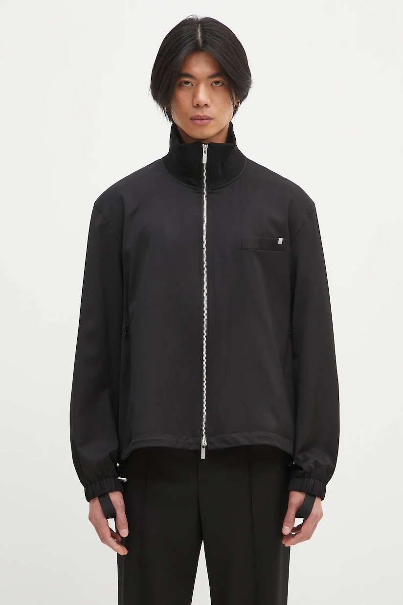 Helmut Lang wool jacket Relaxed Bomber.Suit black color O09HM102 Helmut Lang wool jacket Relaxed Bomber.Suit black color O09HM102