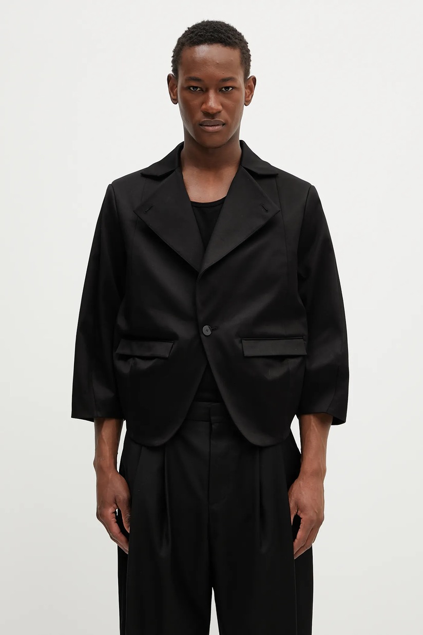 MM6 Maison Margiela wool blend blazer black color SH2BN0007.S47848