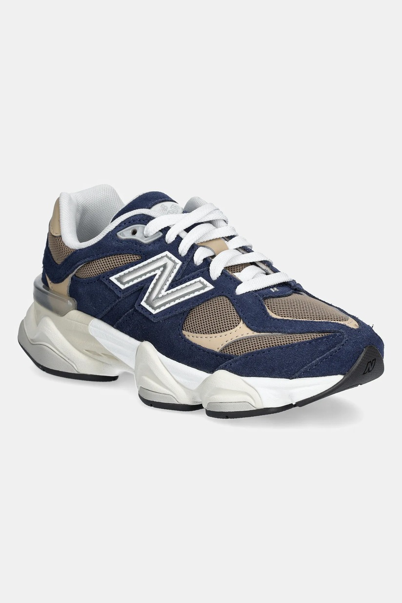 New Balance suede sneakers 9060 blue color GC9060BF at PRM US