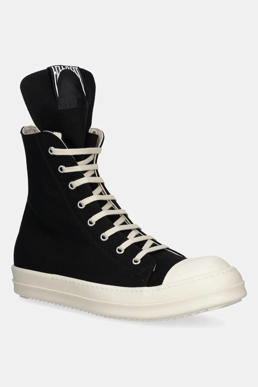 Rick Owens trampki Abstract Sneak męskie kolor czarny