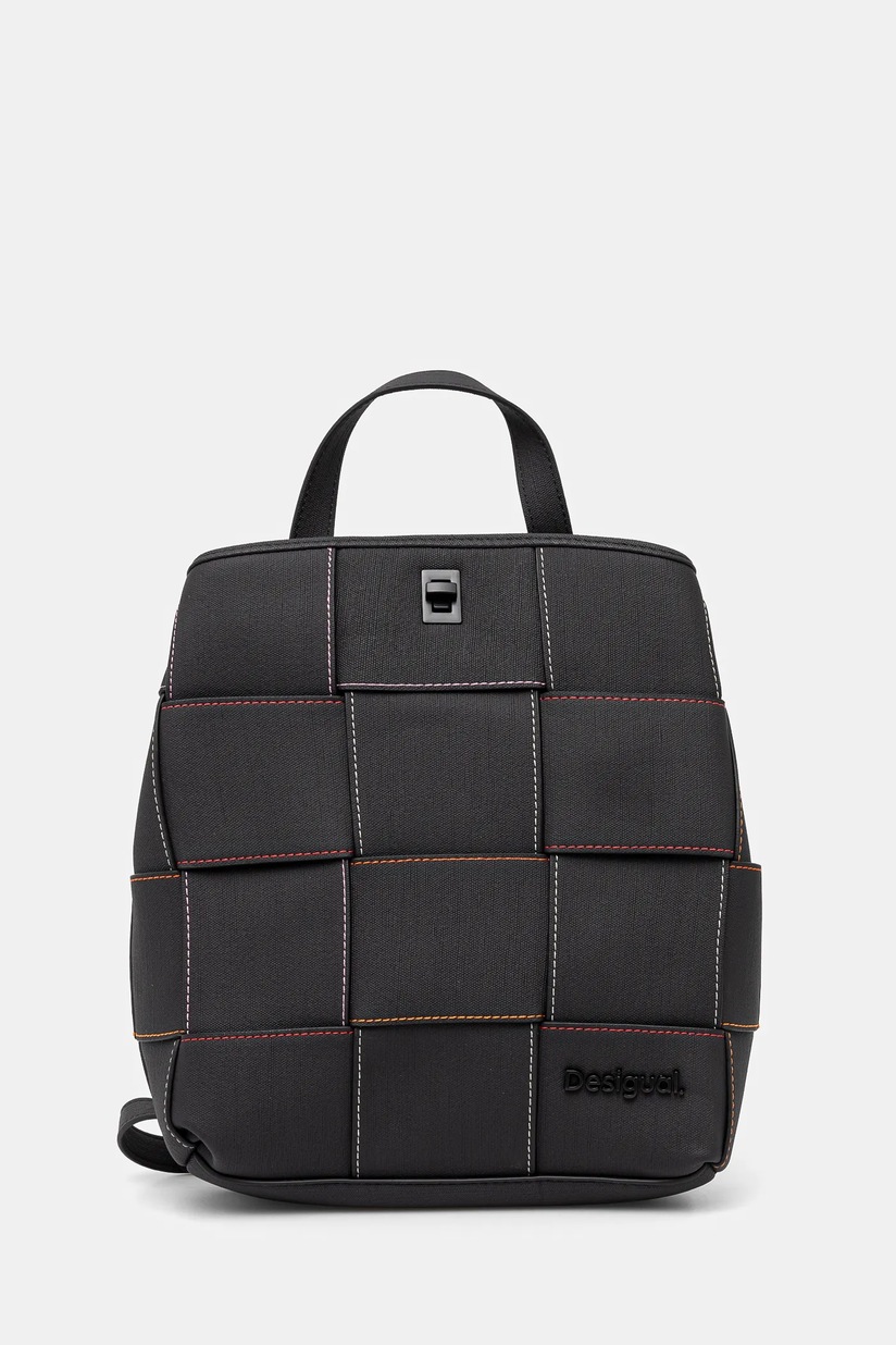 バッグ kisaki Desigual rucsac YOKO NEGRO SUMY MINI femei, culoarea negru, mic