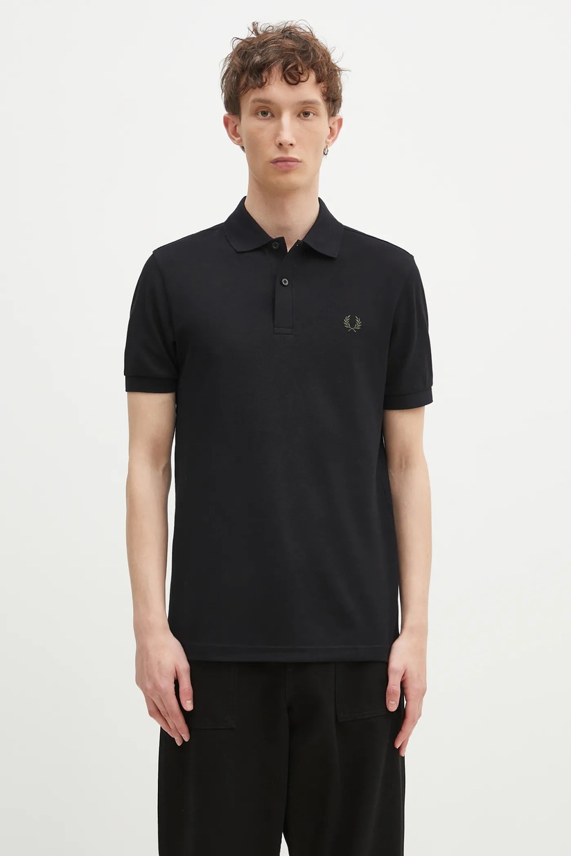 トップス Fred perry Twin tipped Shirts M3600 S M3600 - White / Black / Black | The Fred Perry Shirt | Men's
