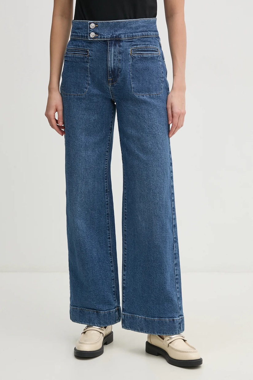 Dkny jeansy damskie kolor niebieski DJ4M4007 | Answear.com