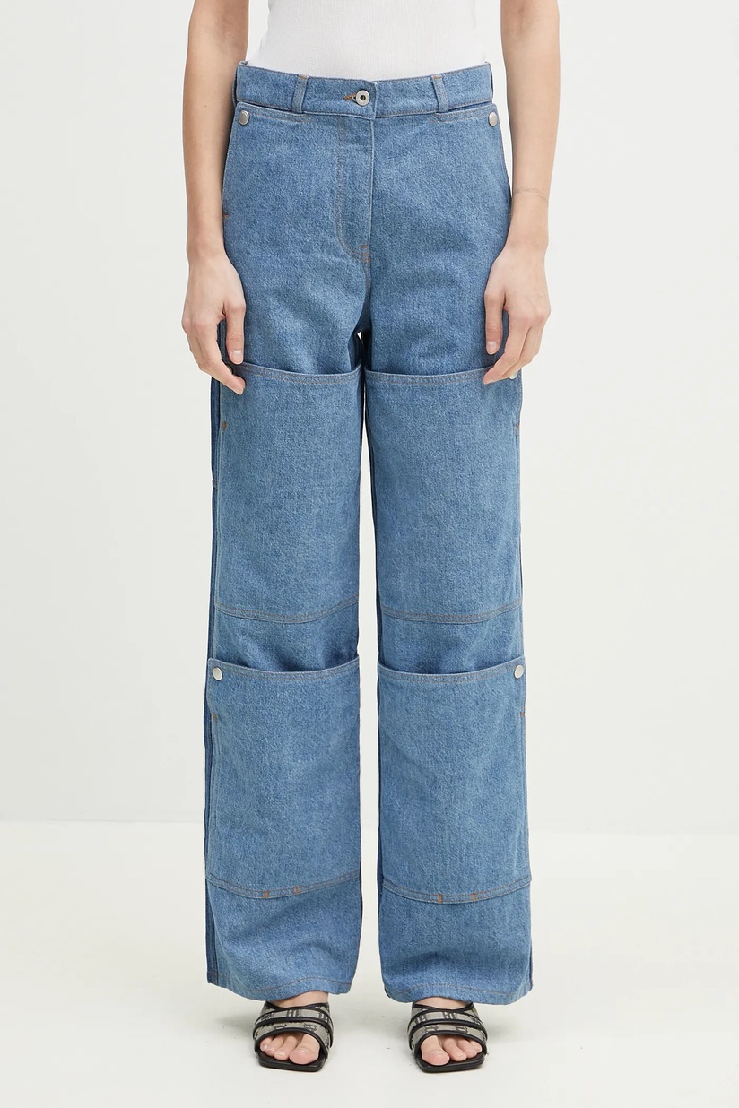 デニム・ジーパン KENZO Women Denim Pants FF52DP2166J4 DB BLUE Kenzo jeans women's FF52DP2166J4.DB at PRM US