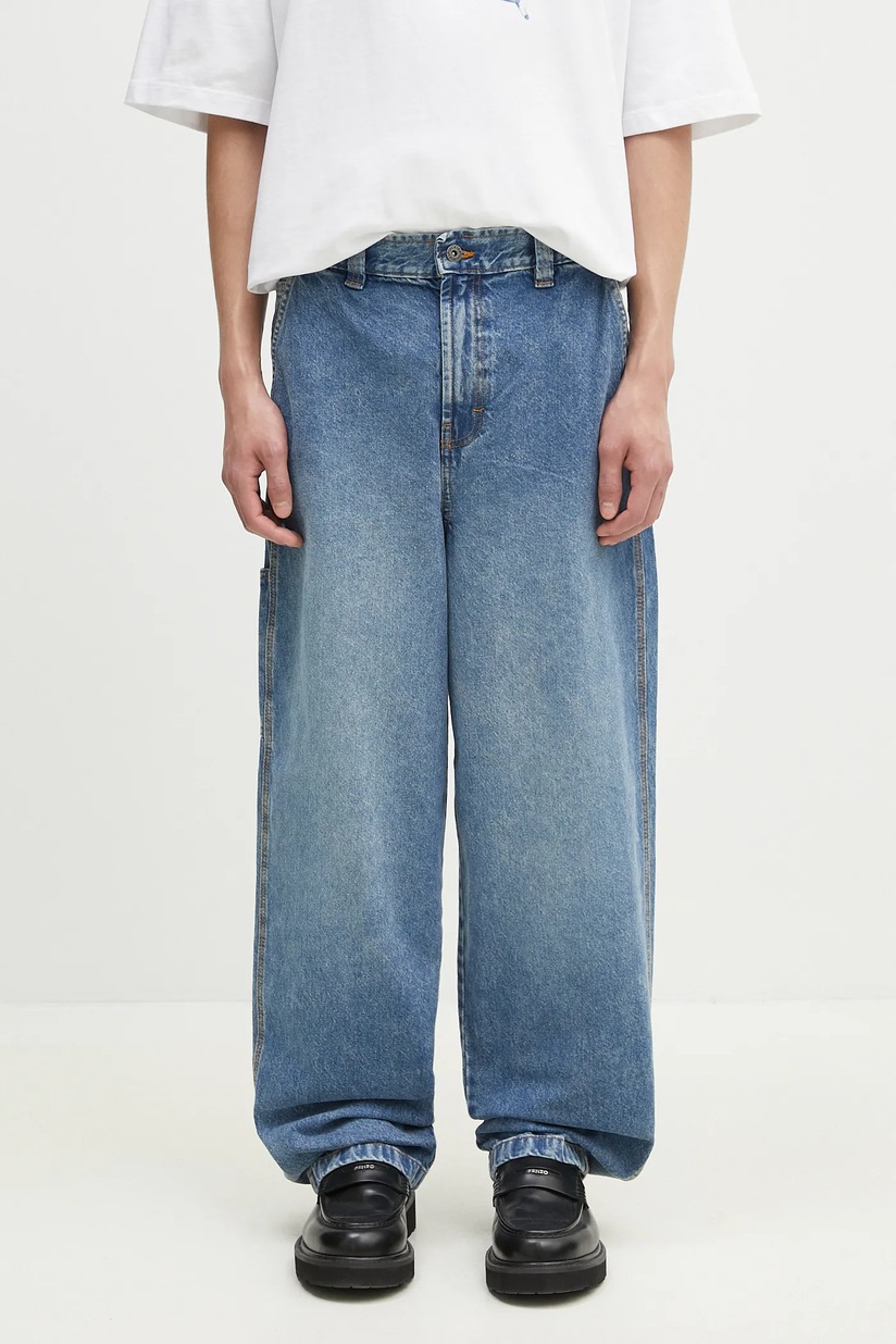Джинсы Dickies Madison Baggy Fit Denim Rinsed Blue W/ Fade мужские