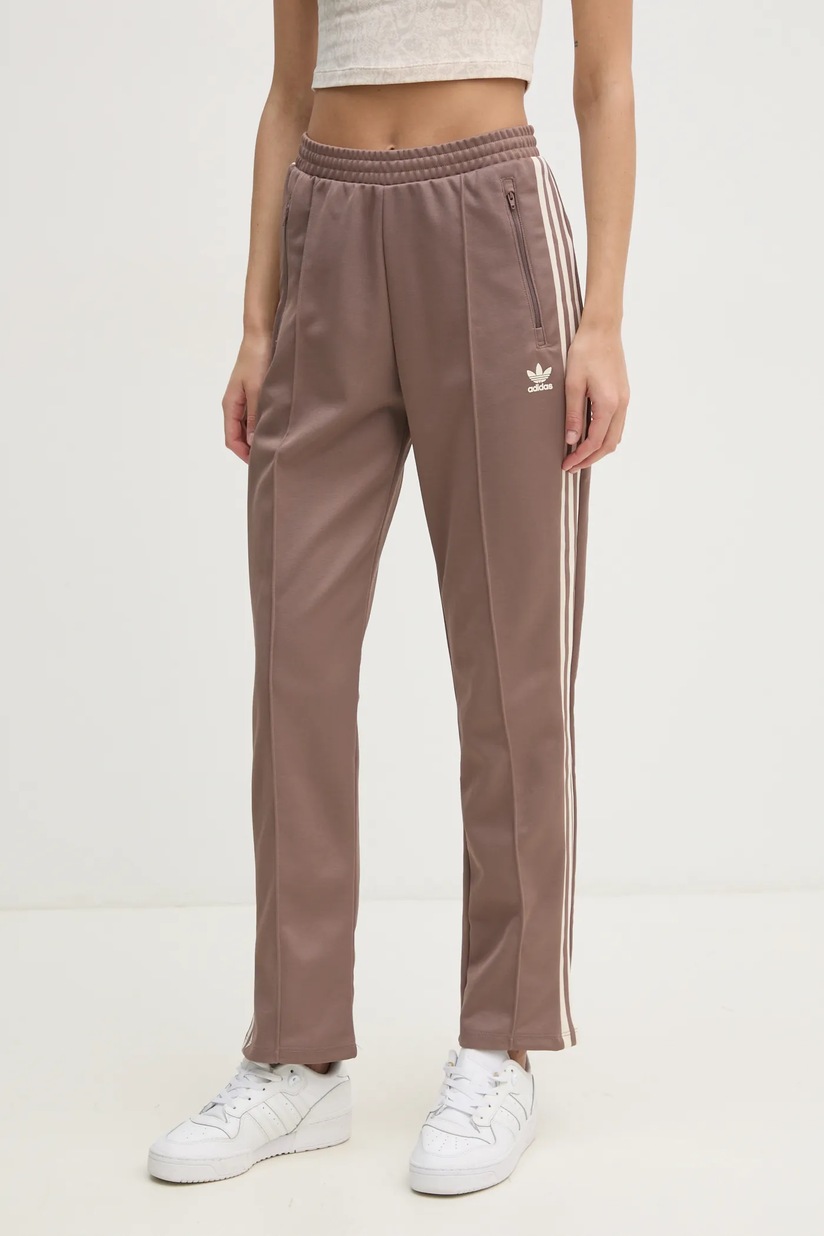 pupu adidas Pantaloni trening Wide Leg Tracksuit Bottoms IC5443 Violet