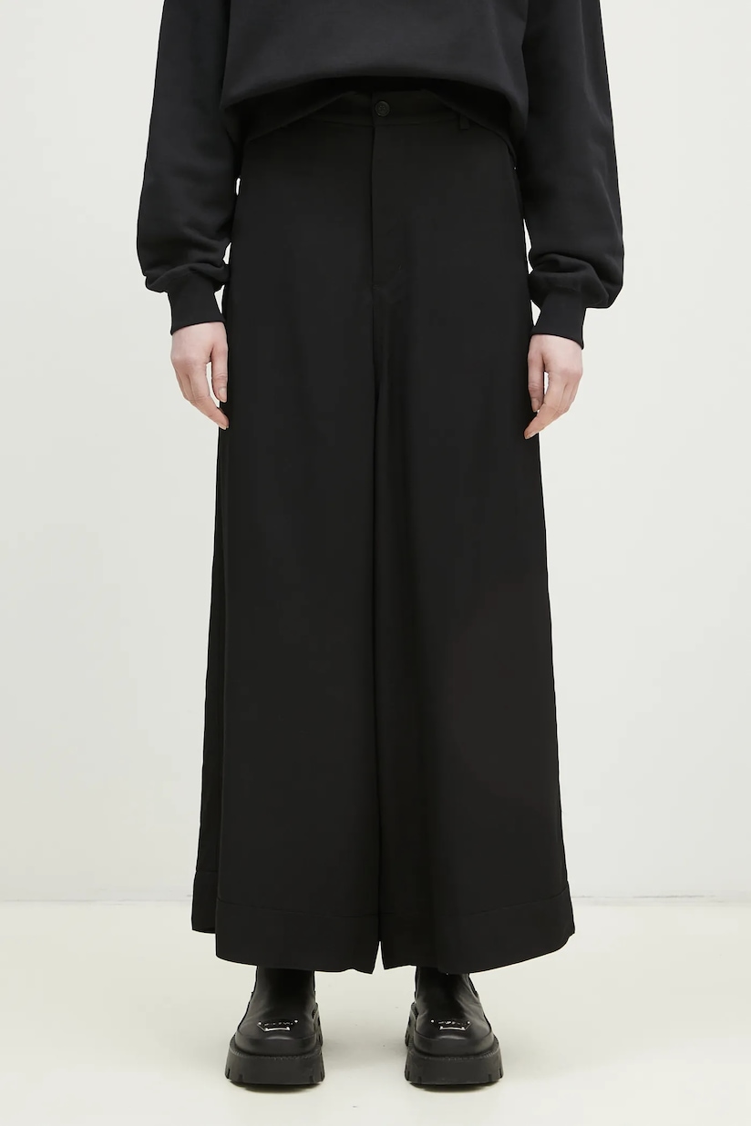 ボトムスその他 Y 3 Women Pants JD1759 BLACK Y-3 trousers Sport Uniform Wide Leg Pants women's black