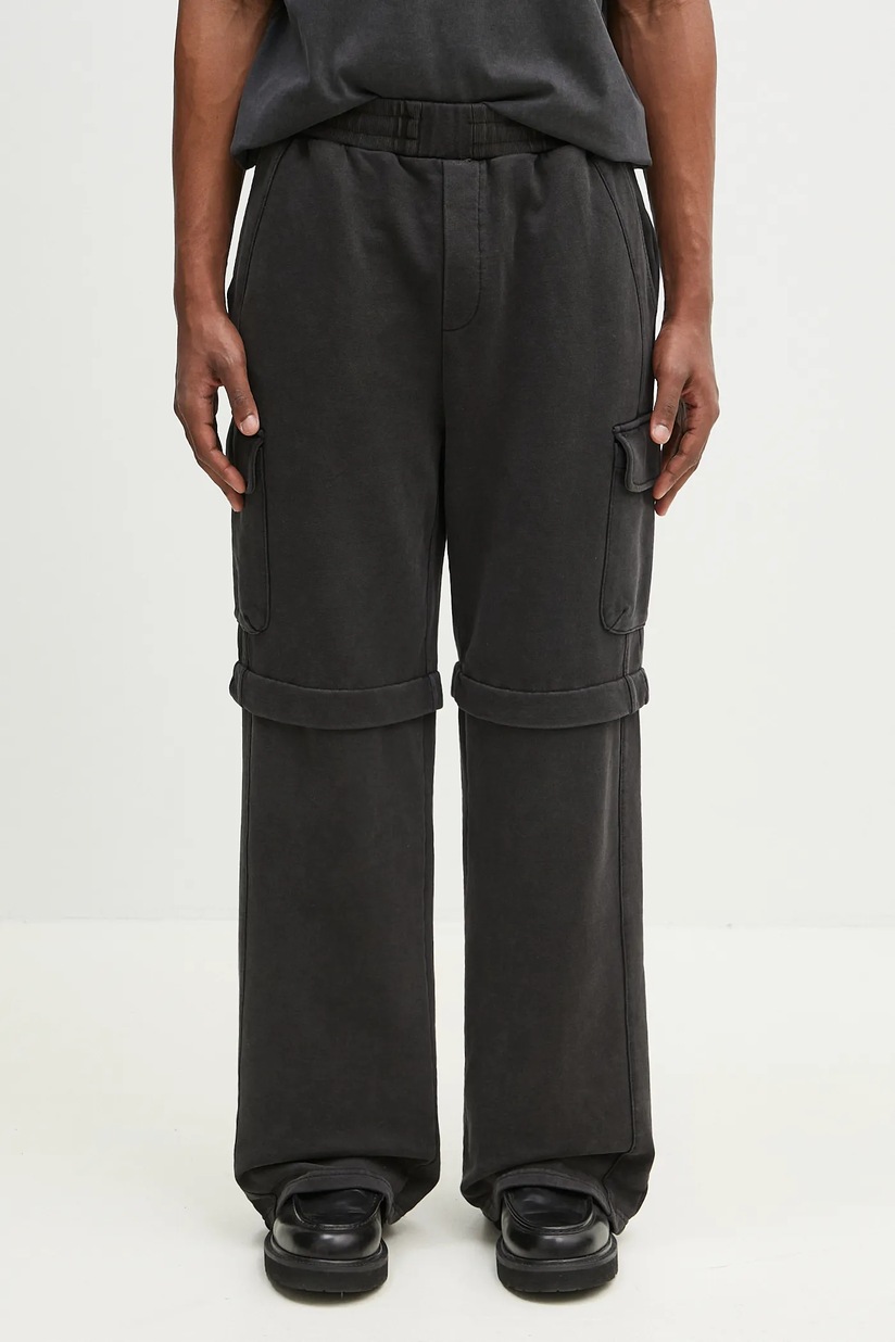 Neil Barett joggers Skinny Low Rise Swatpants black color at PRM US