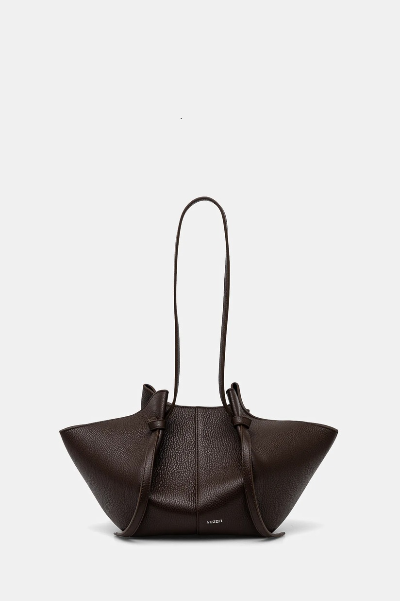 MM6 Maison Margiela leather handbag brown color SB5ZH0022.P7187