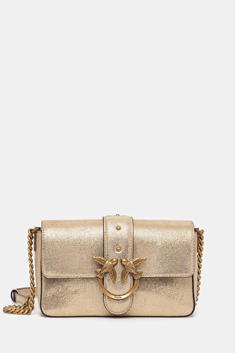 PINKO PICCHIO104667A2CNZ99 関税送料込 Pinko torebka skórzana kolor złoty 101969 A1JG | Answear.com
