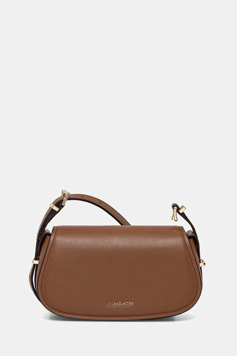 MICHAEL Michael Kors geantă de piele culoarea maro, 32S5GL0C1L