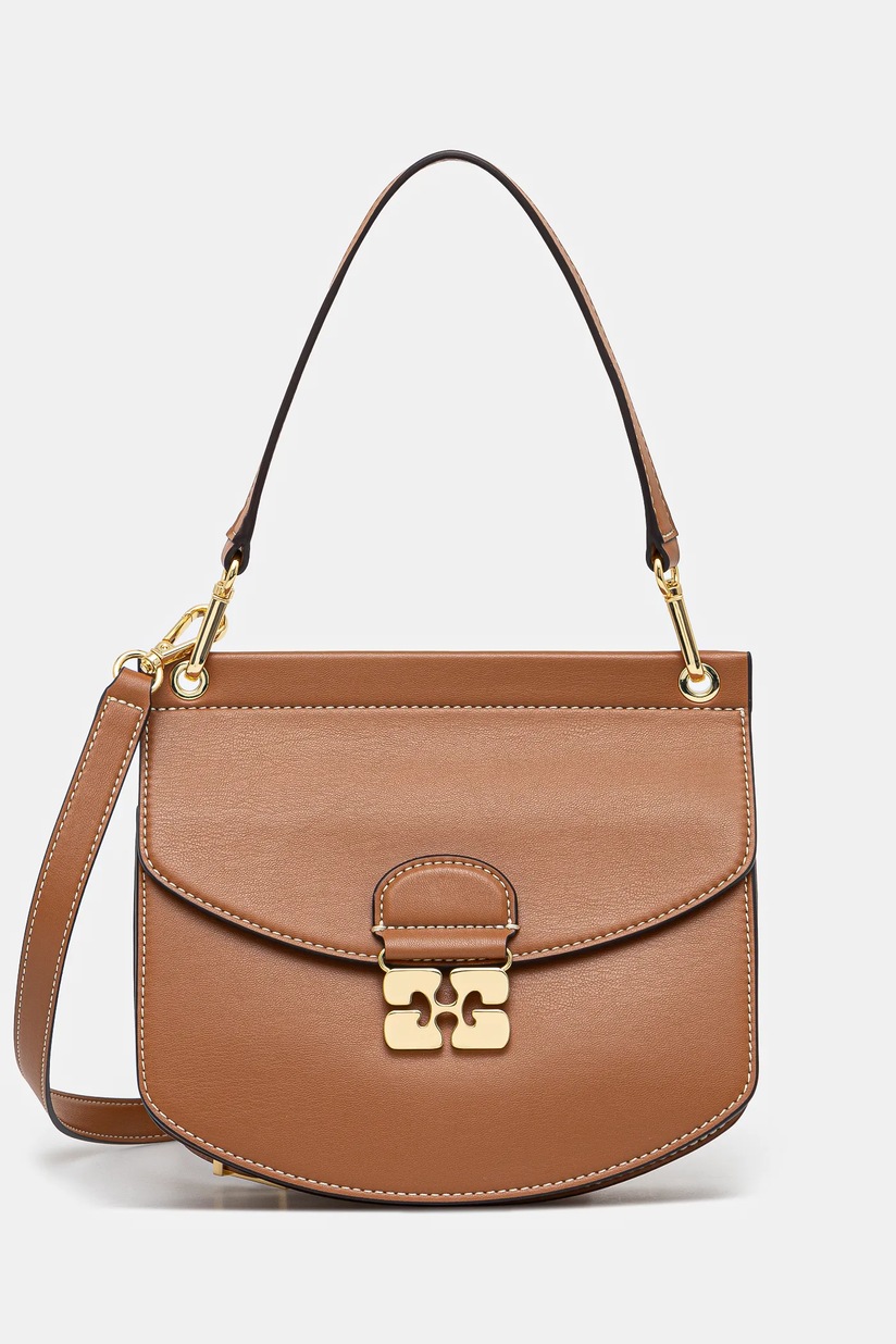 Ganni ■ FW25/Bucky Polochon Small Print - Brown Ganni Small Bucky Polochon Print Crossbody Bag | Nordstrom