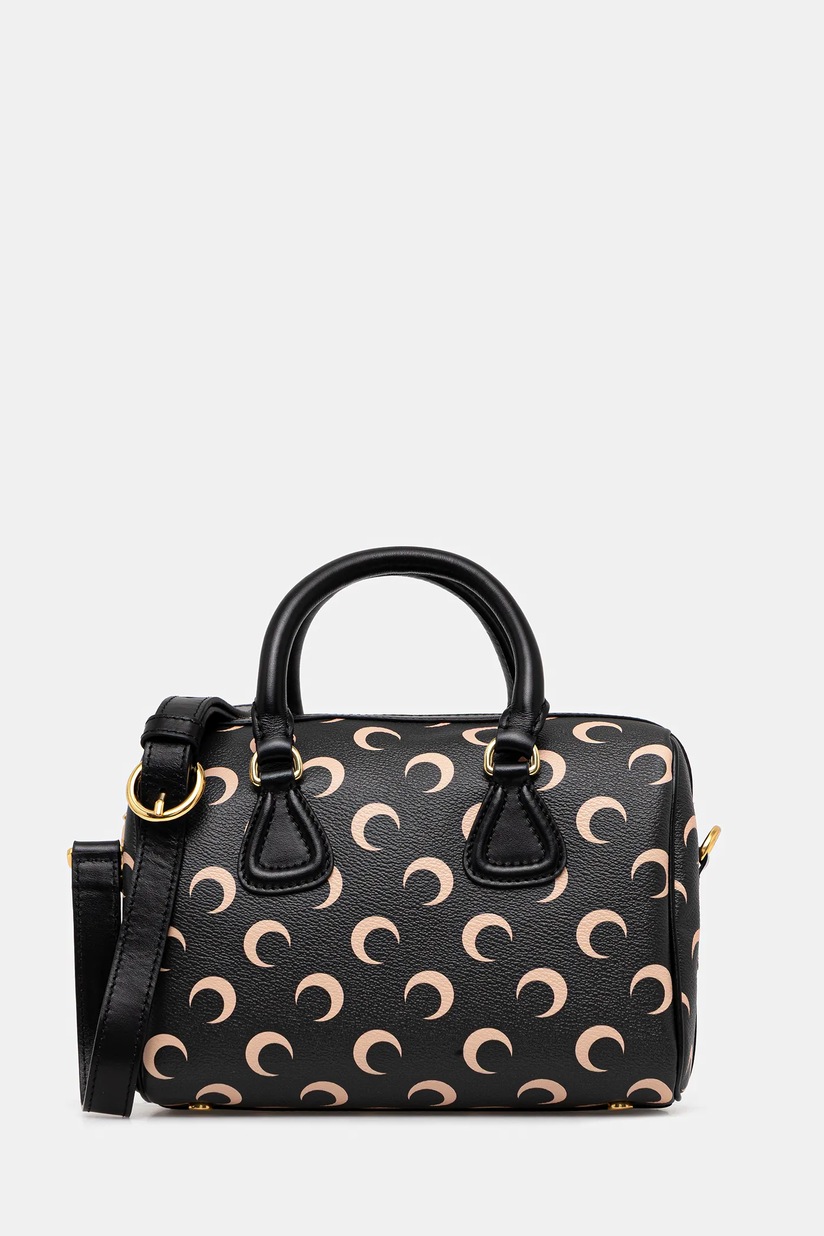 Marine Serre leather handbag Moonogram Embossed Leather